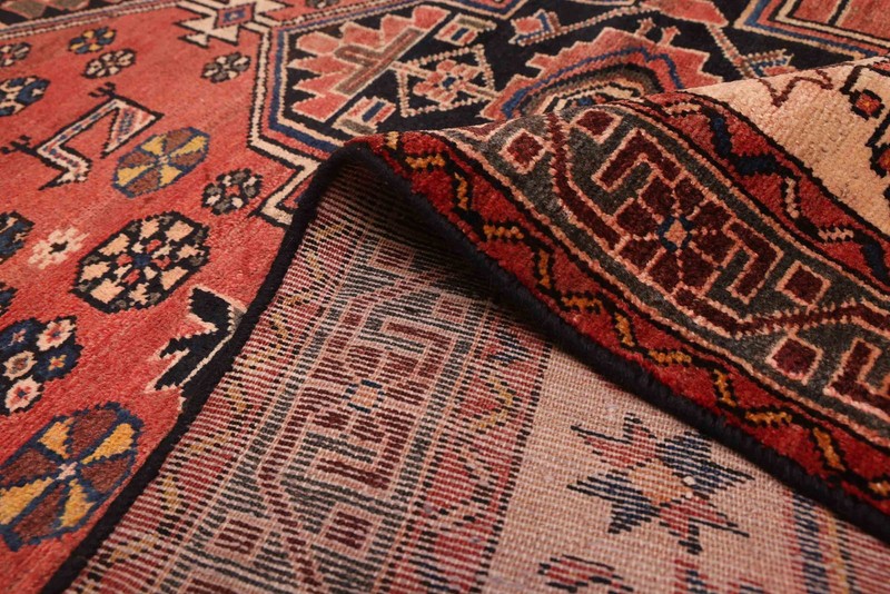 Traditional Vintage Hand-Knotted Area Rug 4'4" x 6'8" Oriental Wool Carpet gallery