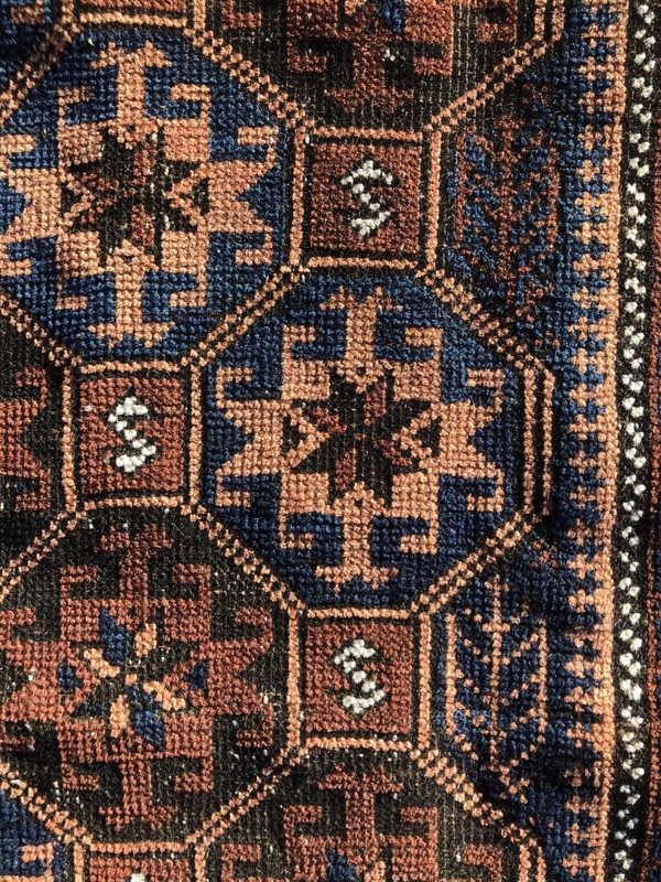 Antique Timuri Rug, Natural Dyes, c.1900 | 2'8.5"×4'7" gallery