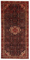 Vintage 4’9″ x 9’8″ Traditional Hand Knotted Vegetable Dye Wool Area Rug