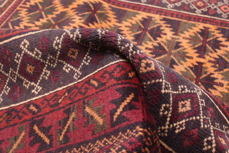 Vintage Hand-Knotted Area Rug 2'11" x 4'7" Traditional Oriental Wool Carpet gallery