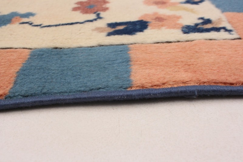 Vintage Hand-Knotted Area Rug 4'3" x 6'5" Traditional Wool Carpet gallery
