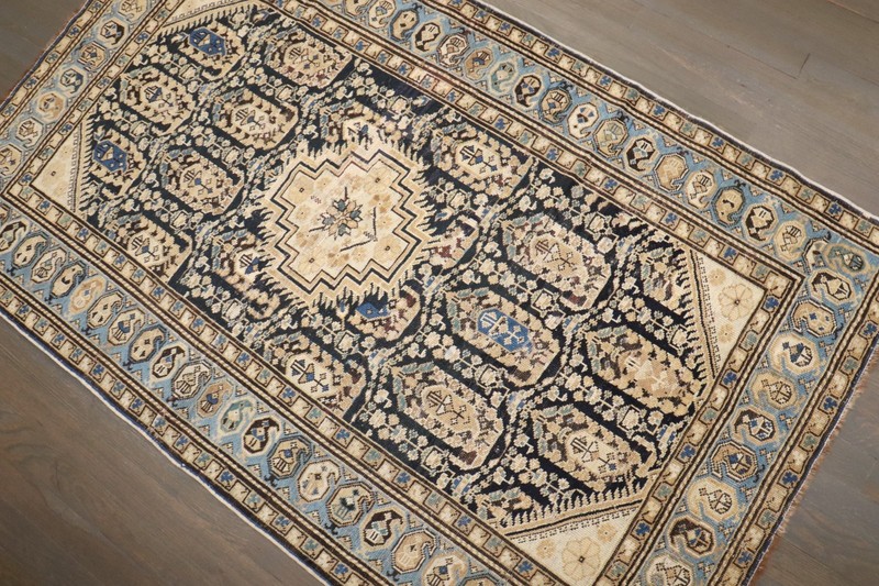 Antique Caucasian Kazak Baku Chila Shirvan Gendje Rug Size 3'2''X5'1'' gallery
