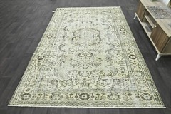 Oushak 6×9,Turkish Rug,vintage,anatolian,BEIGE,kilim,Bohemian,handmade,wool
