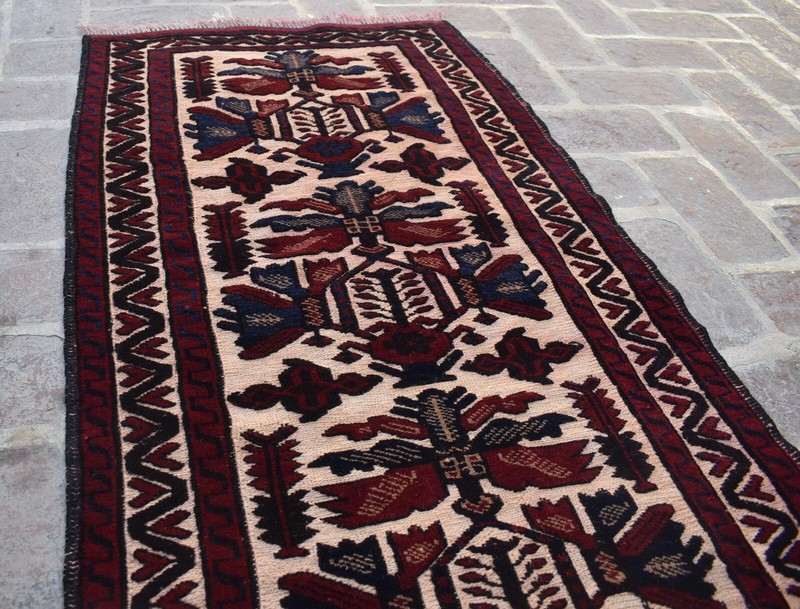 2'5 x 4'4 Handmade afghan tribal berjesta wool area rug, 3x5 persian rug gallery