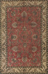 Room Size Floral Area Rug 7×10 Vintage Hand-made Traditional Home Decor Carpet