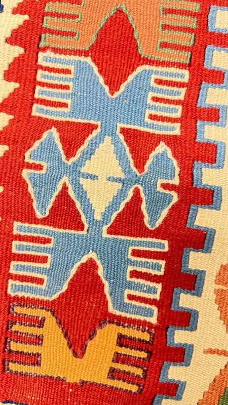 Handmade Woven Turkish Rug. Never been used. gallery