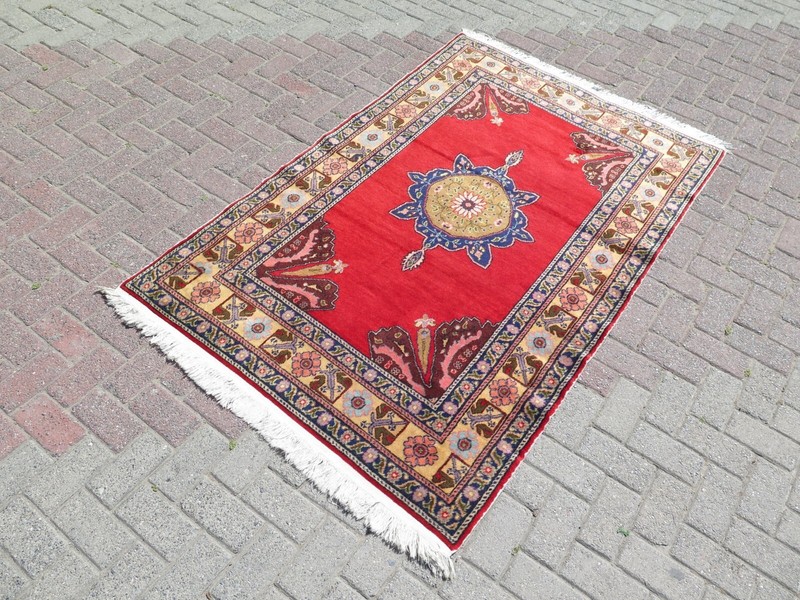 Turkish Carpet Rug, Bedroom Rug, Handwoven Tapis, Teppiche, Wool Carpet 48"x76" gallery