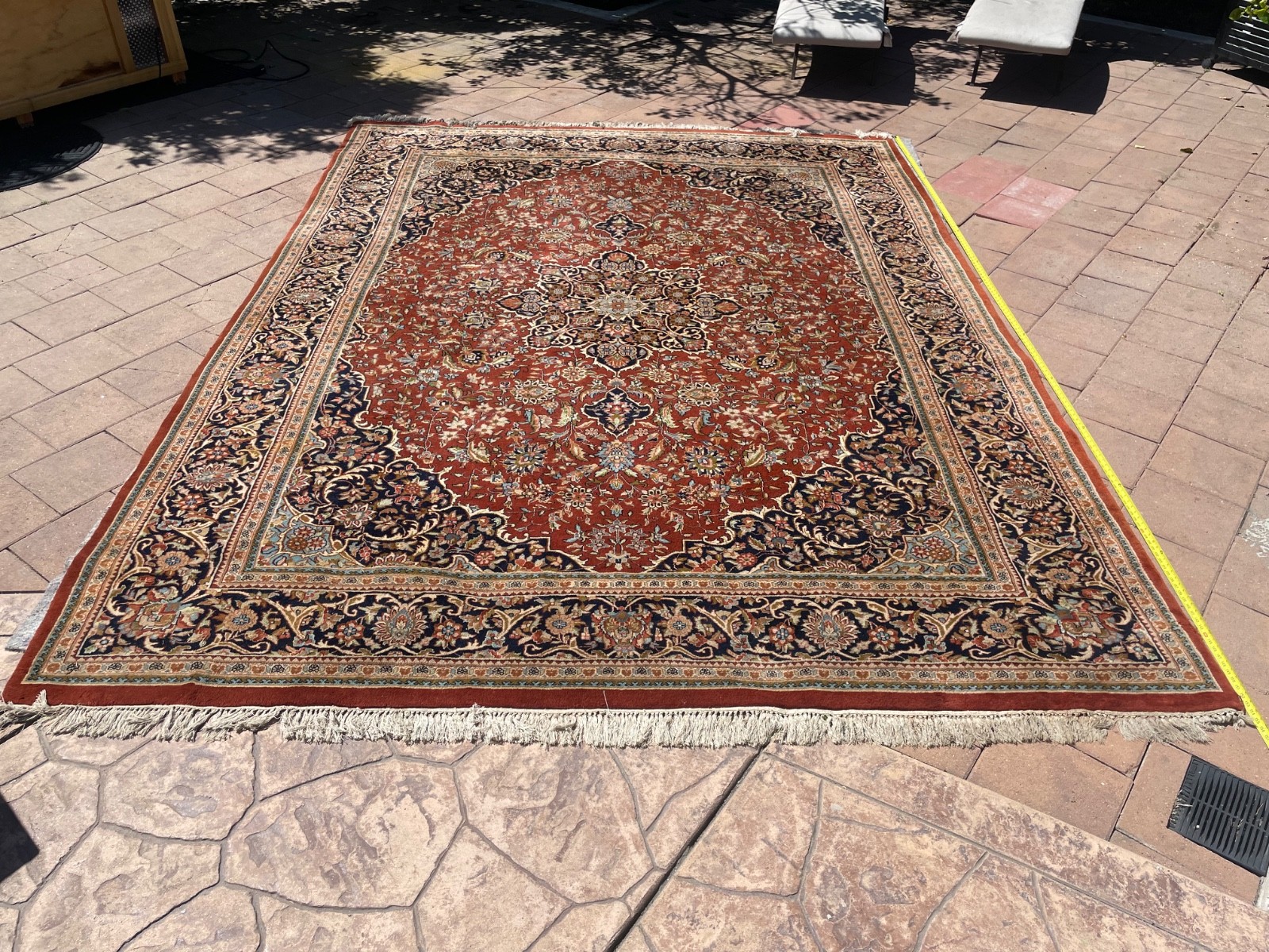 Indo Per'sian Bidjar Rug 9x12 Wool Handmade Carpet gallery
