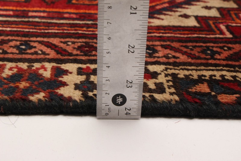 2'8" x 11'1" Vintage Hand-knotted Runner Rug Traditional Oriental Wool Carpet gallery