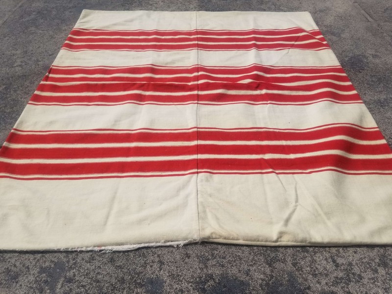 Fine Vintage Traditional Hand Made Oriental Wool Kilim 149x135cm gallery