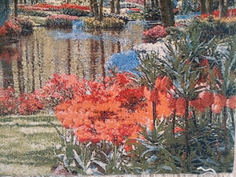 GENUINE TABRIZZ PICTORIAL TABLEAU RUG gallery