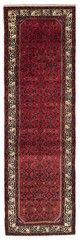 Vintage Hand-knotted Runner Rug 2’11” x 9’7″ Traditional Oriental Wool Carpet