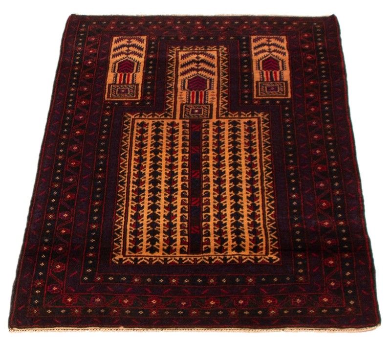 Traditional Vintage Hand-Knotted Area Rug 2'11" x 4'8" Oriental Wool Carpet gallery