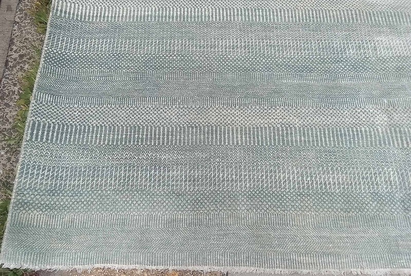 Hand-knotted Wool Rug proximally 9' x 12' gallery
