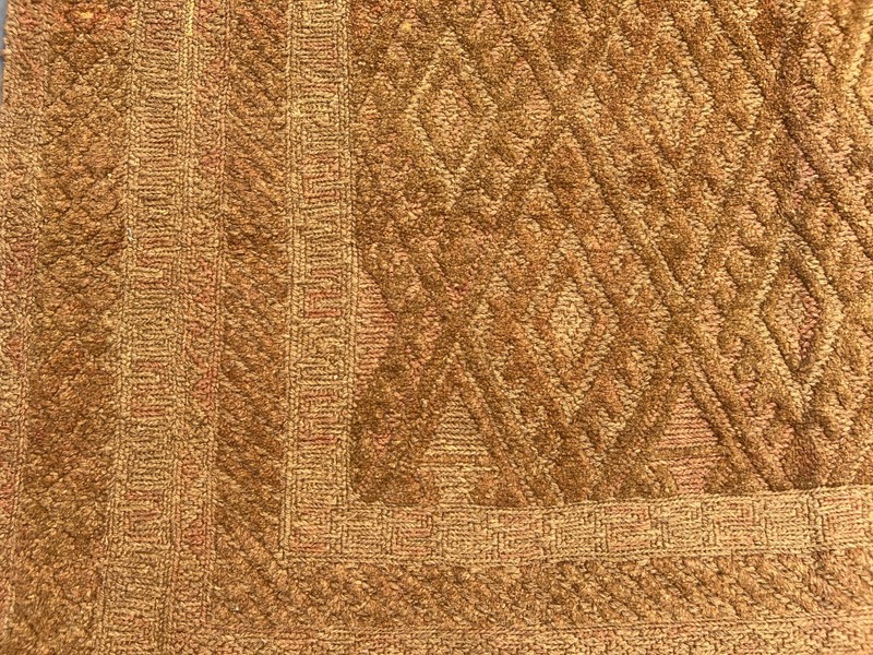 Camel Brown Faded Turkish Rug 4'4x6 Tribal Boho Geometric Vintage Area Rug gallery
