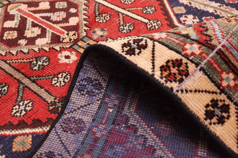Traditional Vintage Hand-Knotted Oriental Carpet 4'6" x 6'8" Wool Area Rug gallery