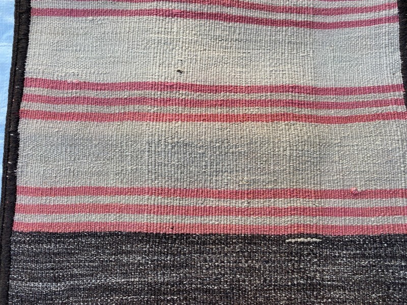 2x11 ft Afghan Handwoven Turkmen Runner Tribal Antique Hallway Wool Area Kilim gallery