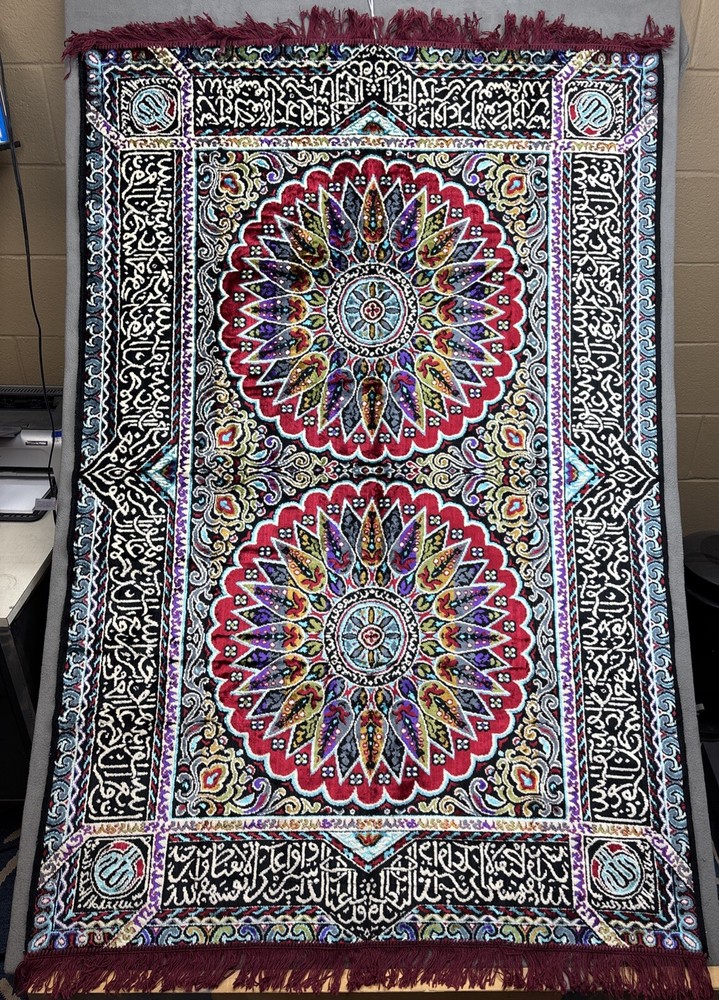 6' x 4' BREATHTAKING MINT HAND KNOTTED VEGETABLE DYE WOOL SILK & NAINN RUG