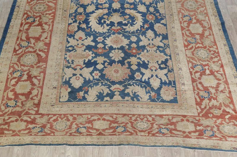 Vegetable Dye Antique Floral Traditional Oriental Area Rug Wool Handmade 10x16 gallery