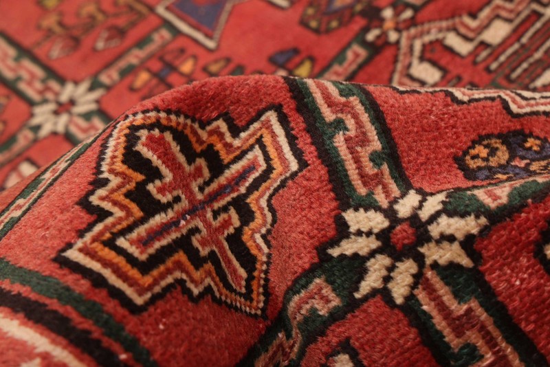 Vintage Hand-Knotted Area Rug 3'3" x 4'8" Traditional Wool Carpet gallery