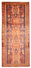4’4″ x 10’7″ Vintage Hand-knotted Runner Rug Traditional Oriental Wool Carpet