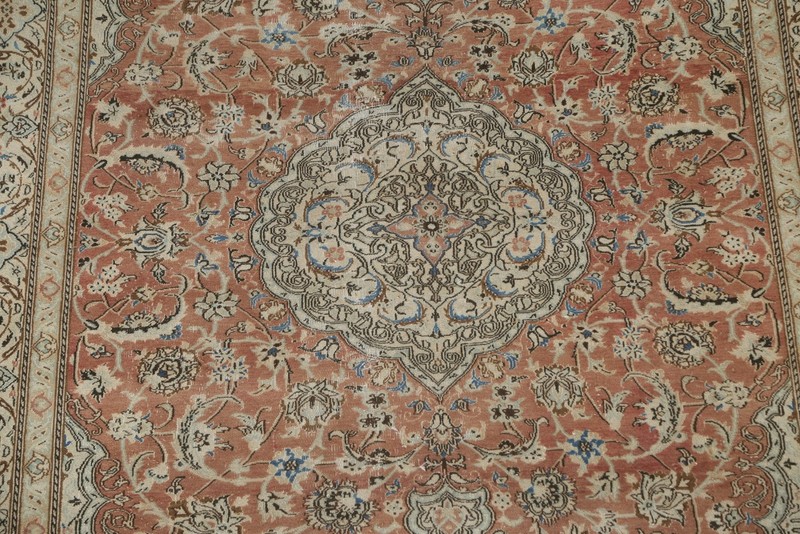 Handmade Floral Area Rug 6x10 Ft Traditional Wool Carpet Medallion Bedroom Rug gallery
