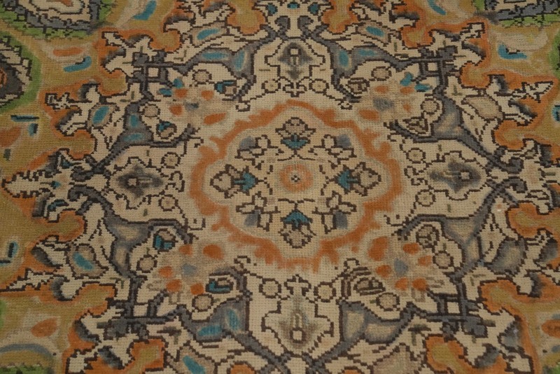 Vintage Floral Wool Traditional Living Room Area Rug 6x10 ft Hand-knotted Carpet gallery