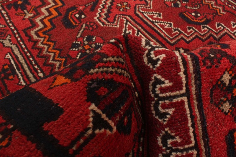 Vintage 3'1" x 5'11" Traditional Hand Knotted Vegetable Dye Wool Area Rug gallery