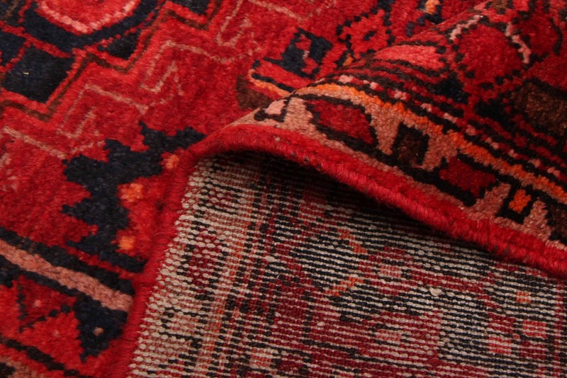 Vintage 4'1" x 7'4" Traditional Hand Knotted Vegetable Dye Wool Area Rug gallery