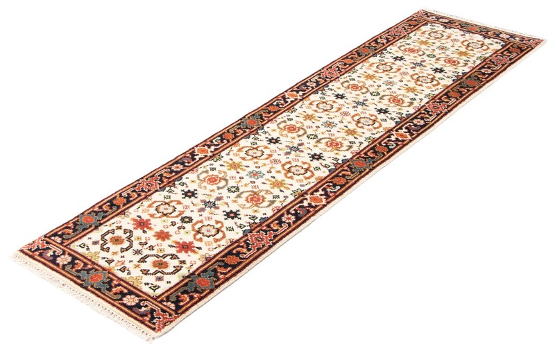 Vintage Hand-knotted Runner Rug 2'6" x 9'10" Traditional Oriental Wool Carpet gallery