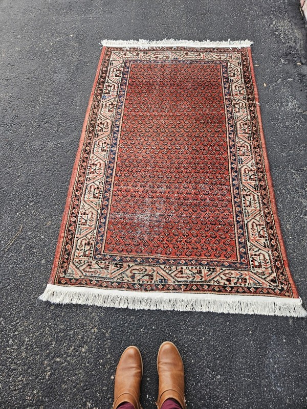 Antique Wool Art Collectors Rug 5x8 gallery