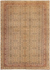 Traditional Vintage Hand-Knotted Oriental Carpet 6’7″ x 9’5″ Wool Area Rug
