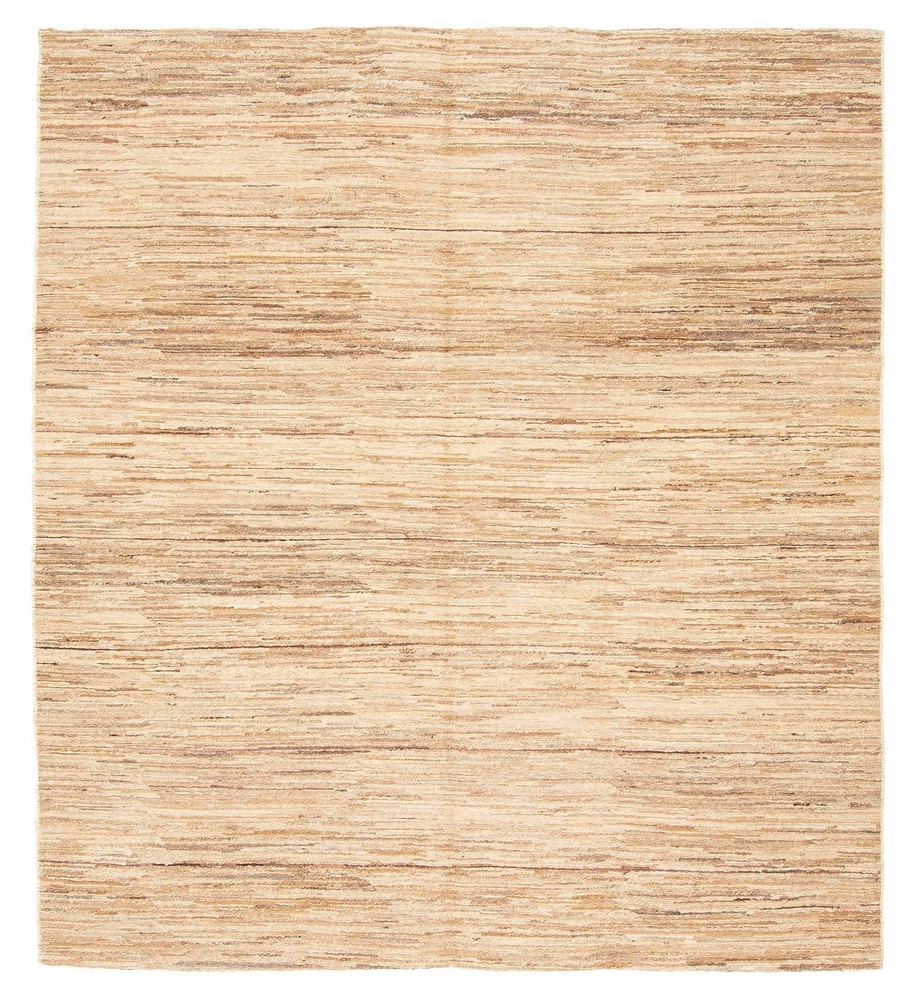 Vintage Hand Woven Area Rug 5'10" x 6'5" Traditional Wool Oriental Carpet