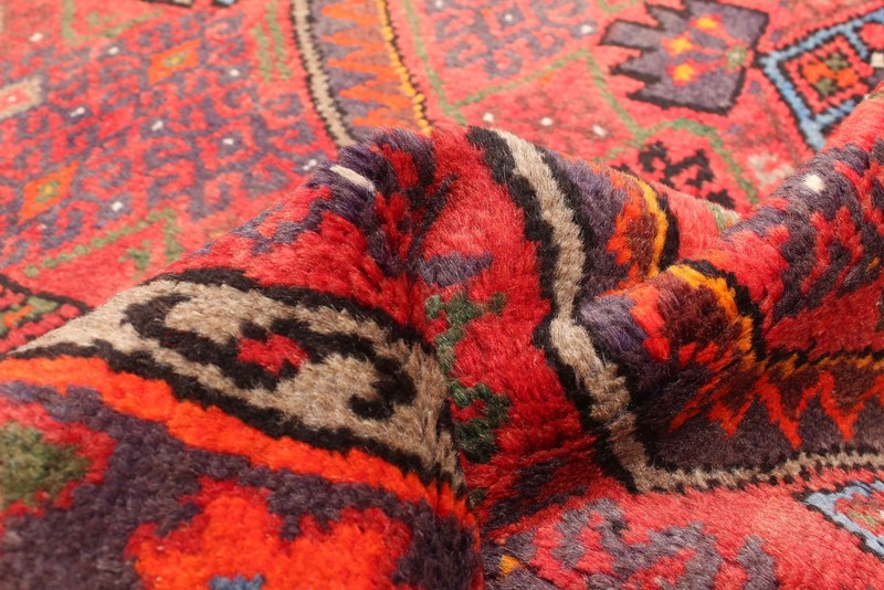 Vintage Hand-Knotted Area Rug 4'3" x 6'5" Traditional Wool Carpet gallery