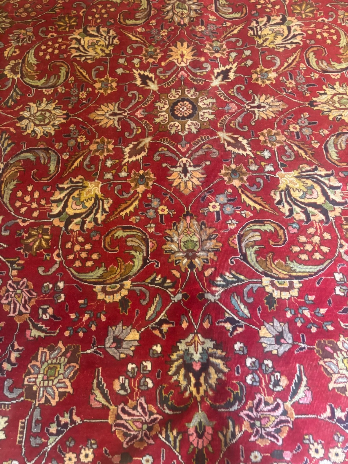 SIMI ANTIQUE. HAND MADE. 13X10 EXCELLENT CONDITION. FULL PILE. gallery