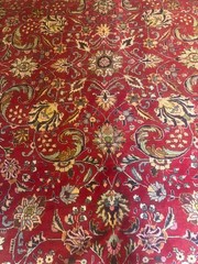 SIMI ANTIQUE. HAND MADE. 13X10 EXCELLENT CONDITION. FULL PILE.