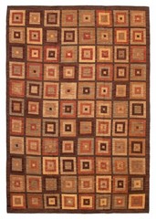 Vintage Hand Woven Area Rug 10’2″ x 14’10” Traditional Wool Oriental Carpet