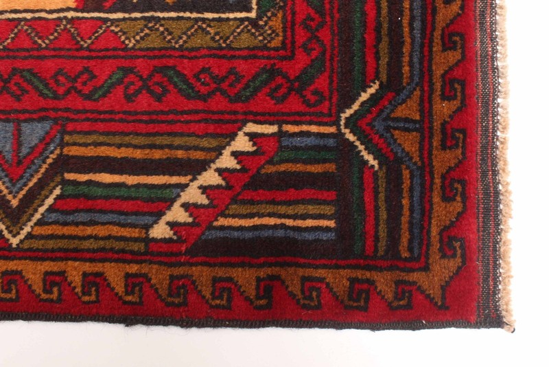 Traditional Vintage Hand-Knotted Carpet 3'7" x 6'4" Wool Area Rug gallery