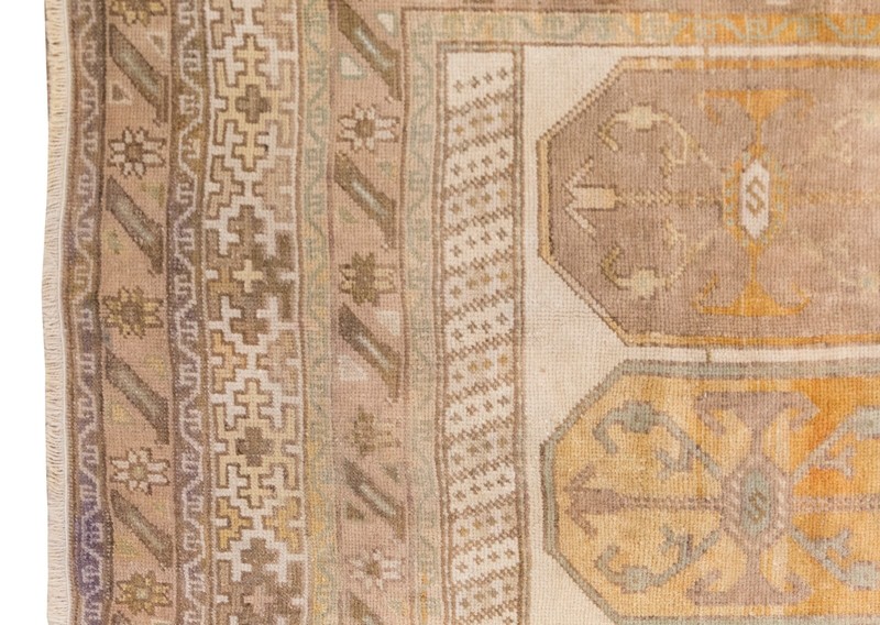 Vintage Rug,Large Rug,Oushak Rug,Turkish Rug,Area Rug,4.8 x 7.10 feet gallery