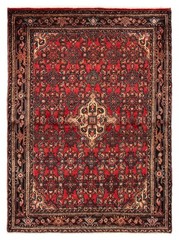 Vintage Traditional Hand-Knotted Area Rug 4’9″ x 6’7″ Oriental Wool Carpet