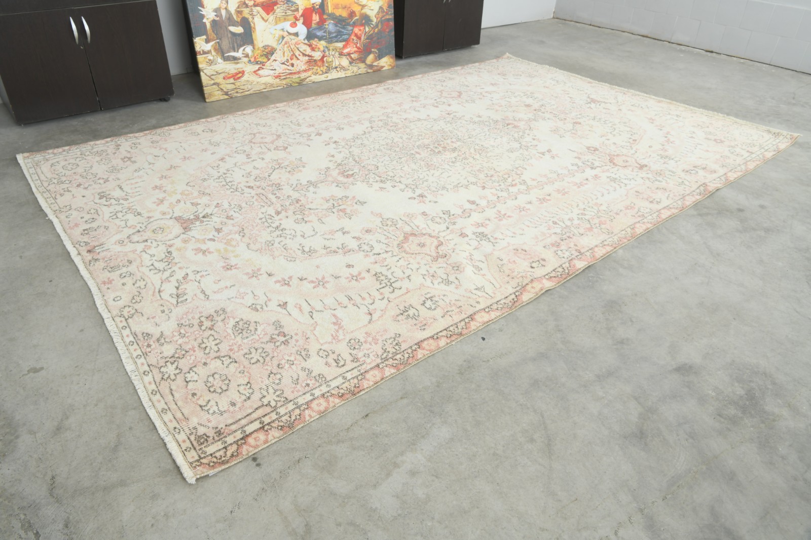 7x11 Turkish Hand-Knotted Vintage Large Area Rug Turkey Living Decor Carpet,690 gallery