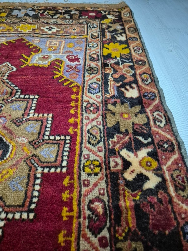 Antique Rug, Hand Woven Carpet, Anatolian Rug, Wool, Handmade, Collectible gallery