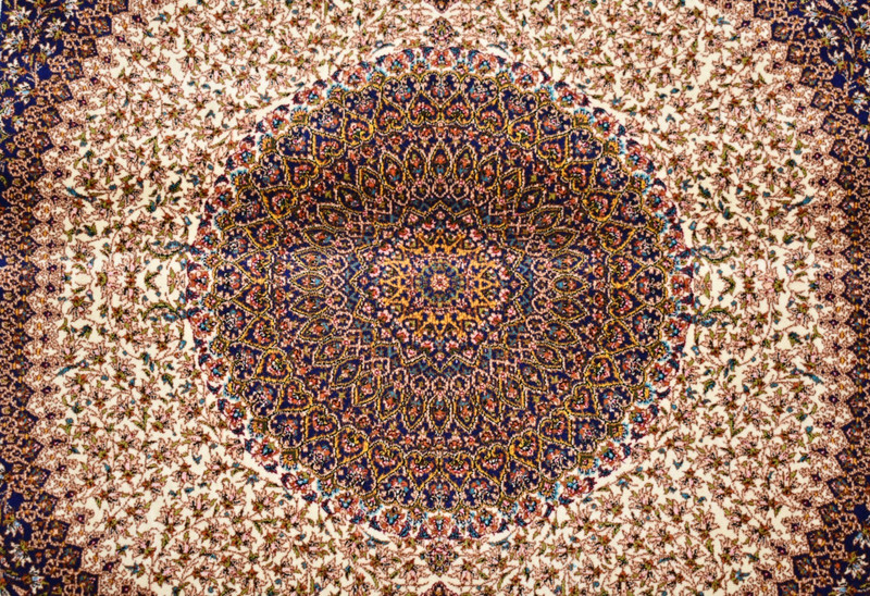 Hereke Style 100 % Bamboo Silk Rug 31'' x 47'' Home Decor Rug Bamboo Silk Rug gallery