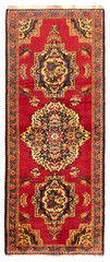 Traditional Vintage Hand-Knotted Area Rug 3’8″ x 9’3″ Oriental Wool Carpet