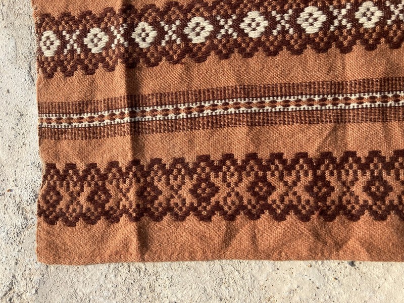 Vintage Handmade Traditional Beautiful Turkish Kilim Floor Rug Carpet 189x149 cm gallery