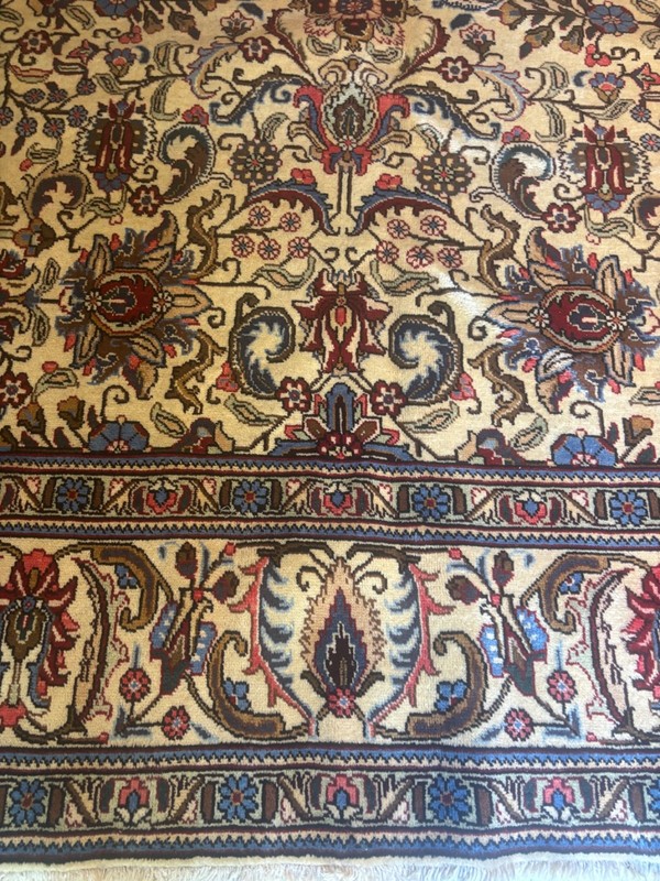 SIMI ANTIQUE. HAND MADE. 13x10 EXCELLENT CONDITION. FULL PILE. gallery