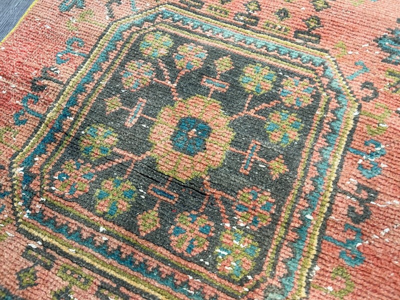 Red Runner Rug, Runner Rug, Handmade Runner Rug, Bohemian Decor, 2.6 x 11.3 ft gallery