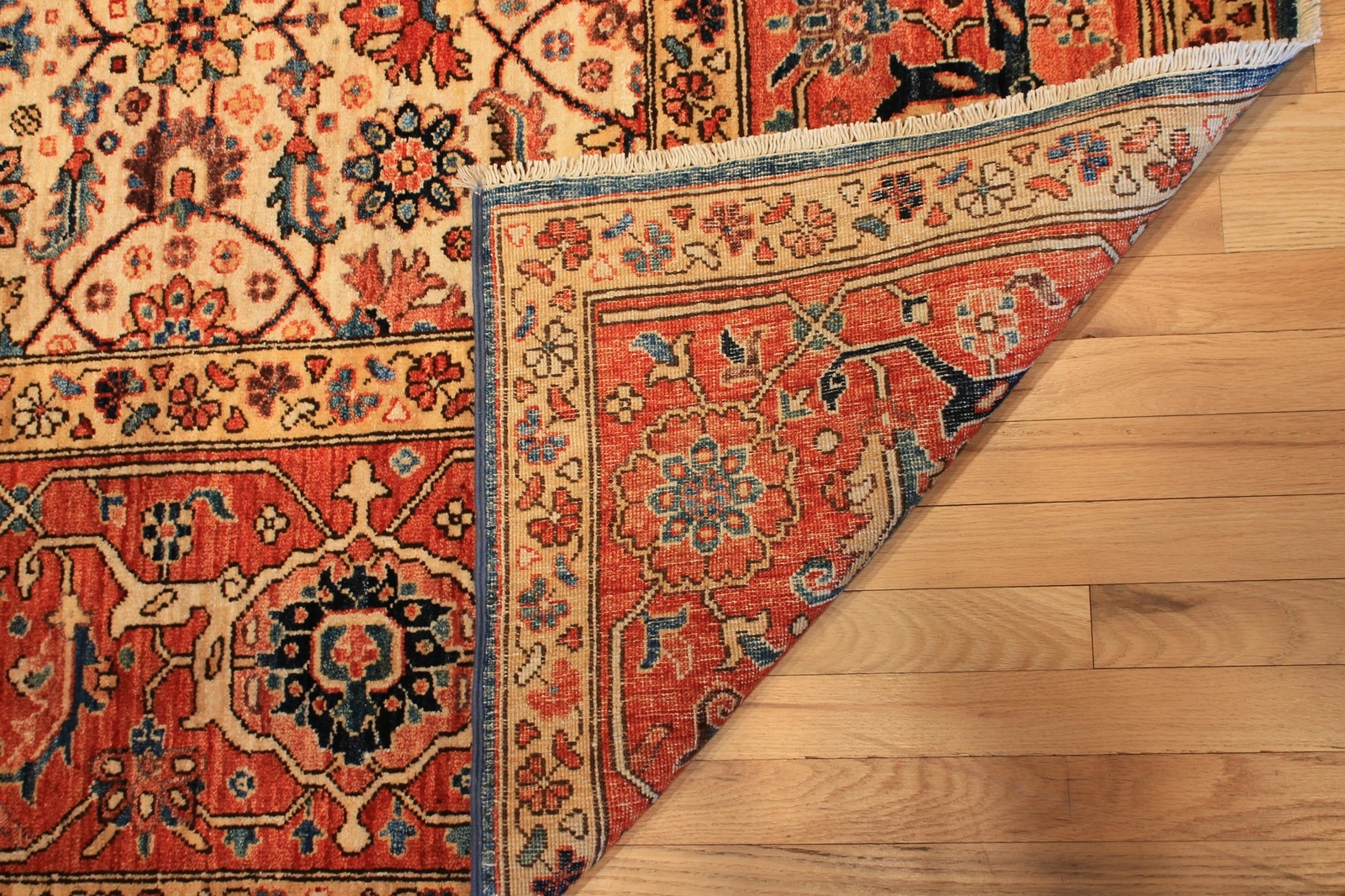 Hand-knotted Rug (Carpet) 10'1X13'8, Choeb Rang mint condition gallery