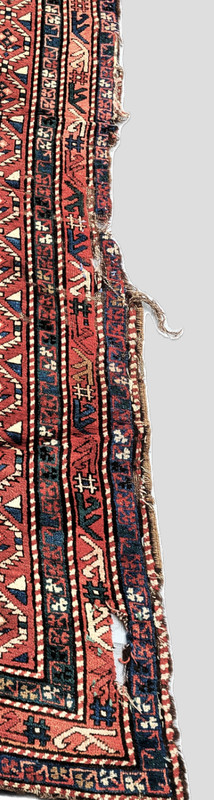 Armenian MEMORIAL Rug Dated 1916 Inscribed KARABAGH All Wool Thousand Crosses gallery