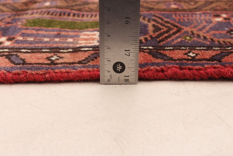 Vintage Hand-Knotted Area Rug 4'7" x 7'1" Traditional Oriental Wool Carpet gallery